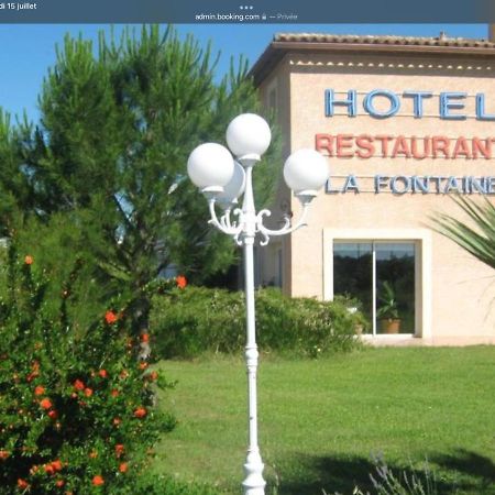 La Fontaine Hotell Vidauban Eksteriør bilde