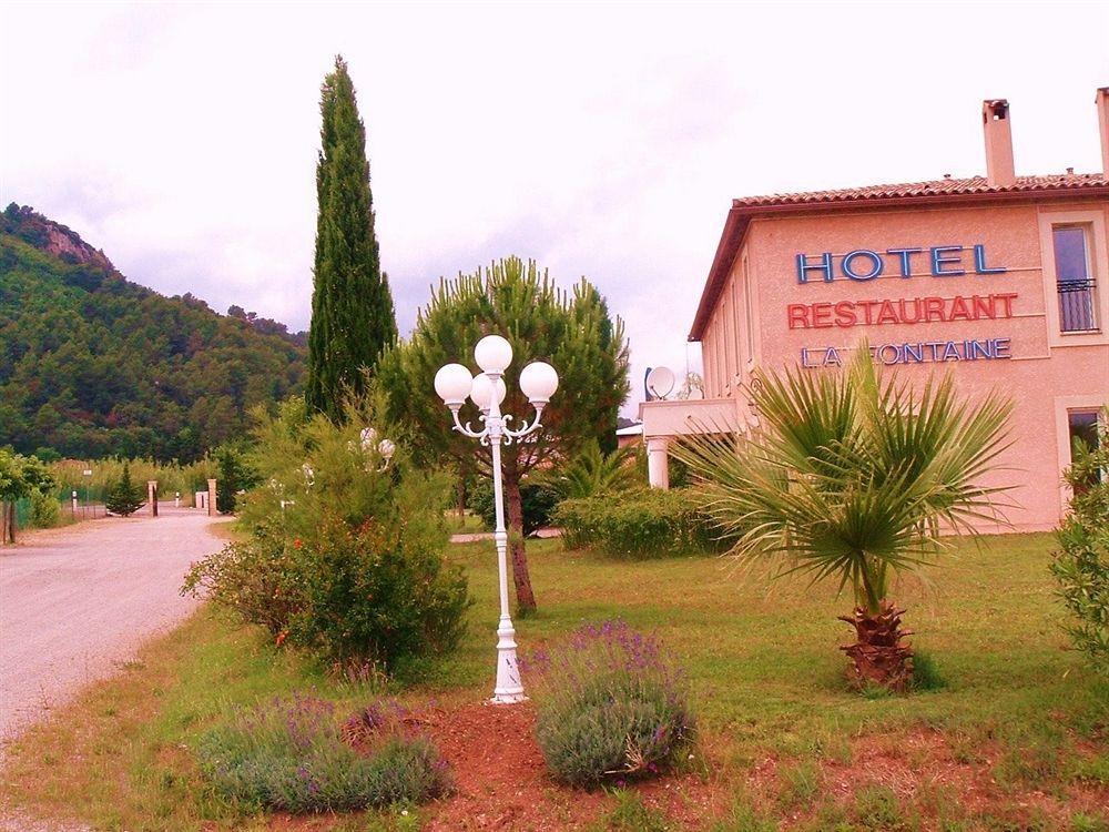 La Fontaine Hotell Vidauban Eksteriør bilde