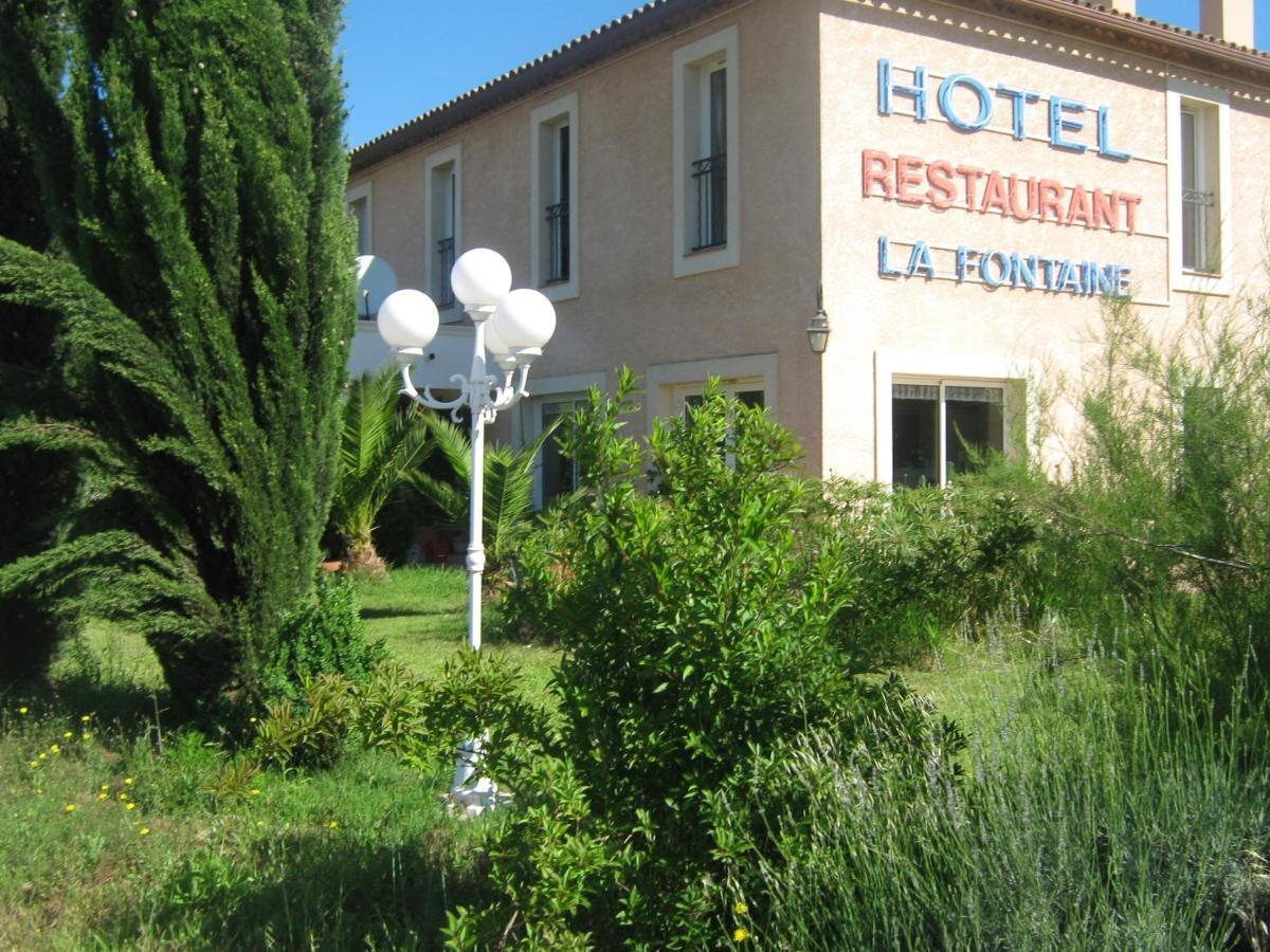 La Fontaine Hotell Vidauban Eksteriør bilde